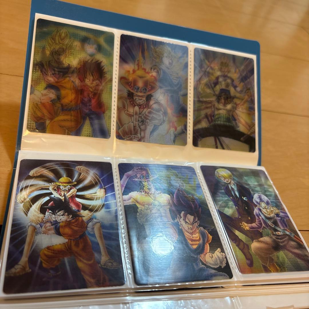 希少】ドラゴンボール&ワンピースコラボ グミカード9枚セット - メルカリ
