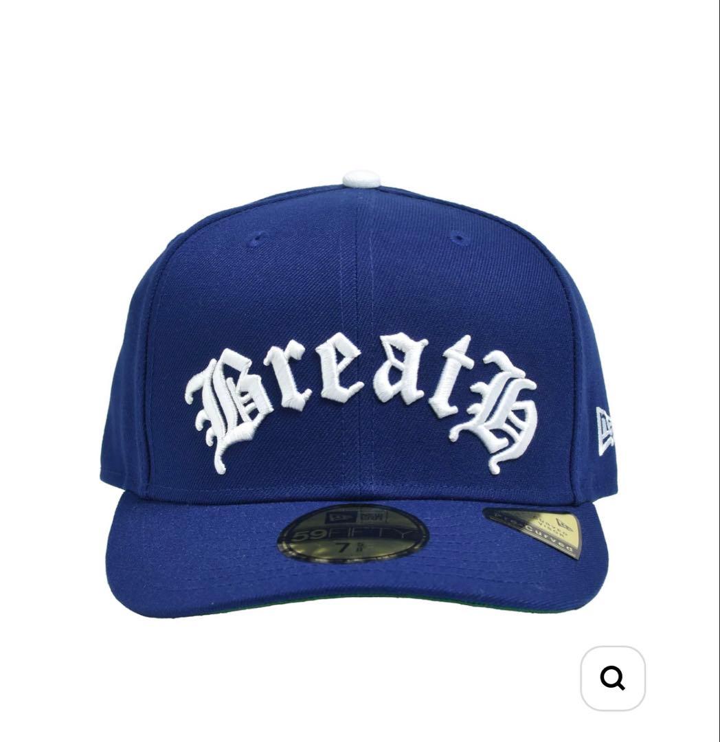 breath×newera 青キャップ 1/2 badhop - メルカリ