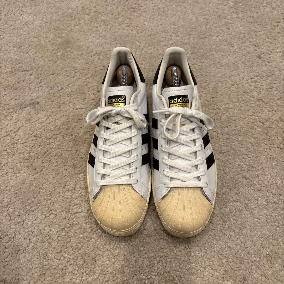 【25.0cm】Adidas Superstar 80s