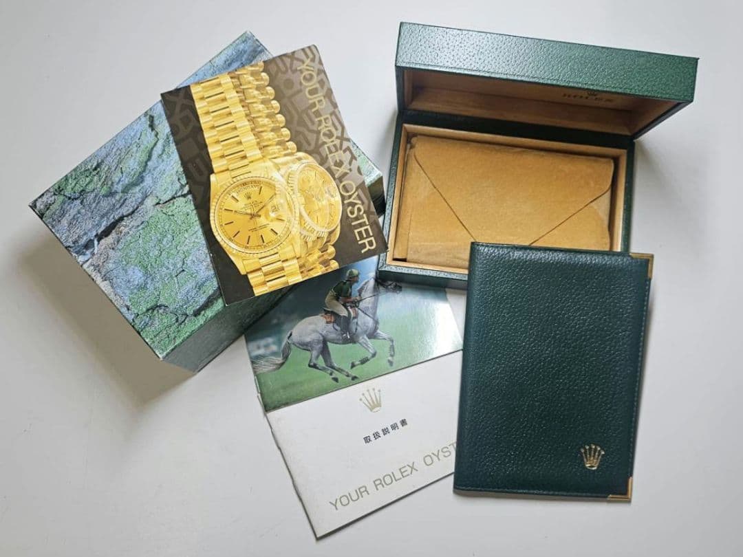 ROLEX　ロレックス　化粧箱　外箱　説明書　付属品　セット　時計
