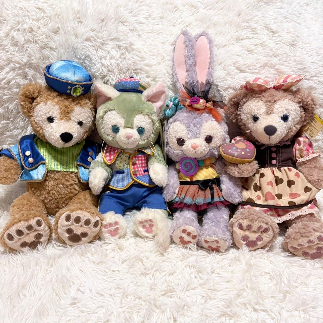 ディズニー　ダッフィー&フレンズ　ステラルー　コスチューム　ぬいぐるみ　まとめ売