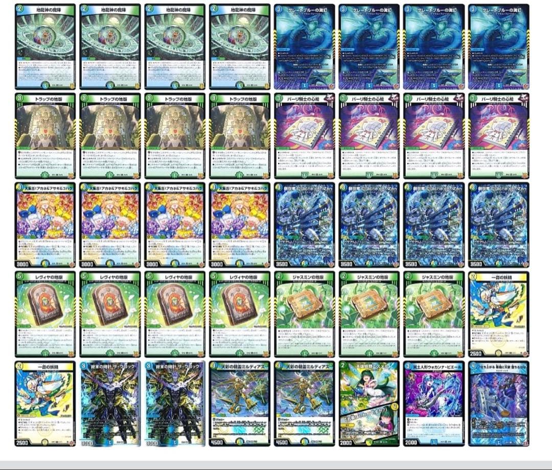 トリーヴァ創世竜ループ　匿名配送　デュエルマスターズ　デッキ