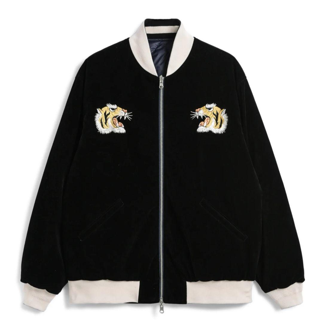 タイオン taion ジャパンスペシャル リバーシブル スカジャン ダウン