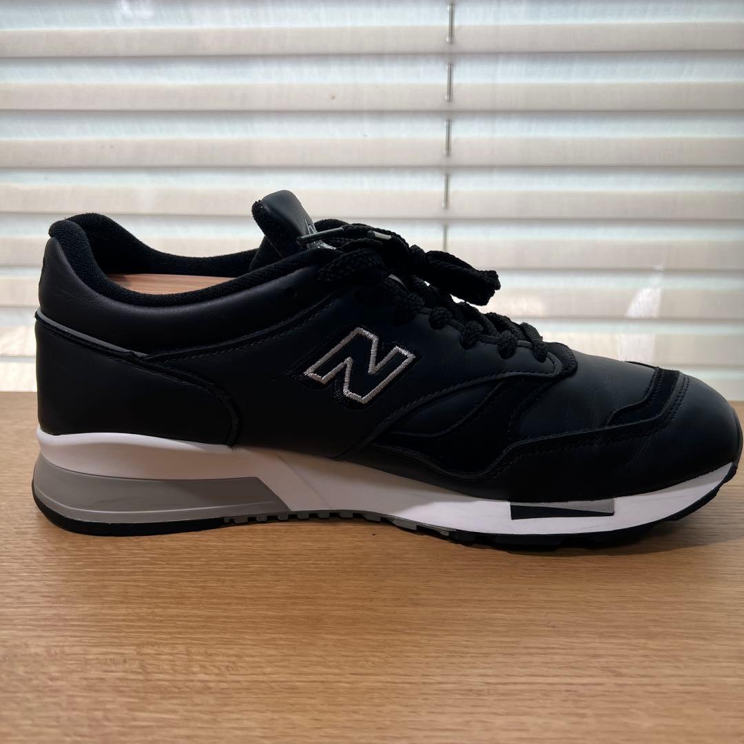 ニューバランス M1500 オールレザー ブラック 黒 グレー UK製 - メルカリ