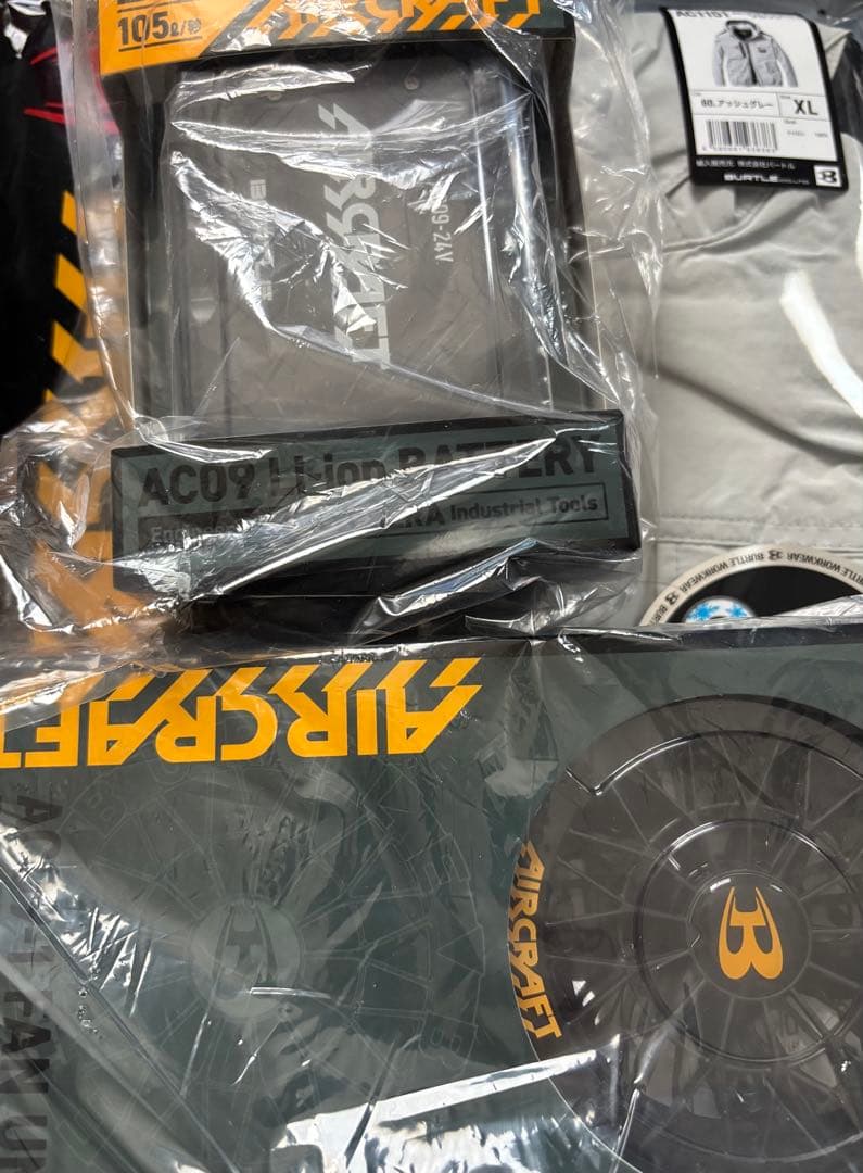 バートル　新品　空調服　バッテリー　ファン　3点セット　BURTLE