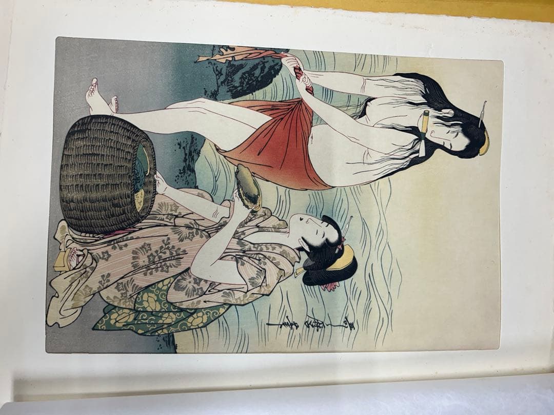 歌麿版画集芳 高見澤版 高見沢研究所 24枚揃 伝統手刷木版画 浮世絵