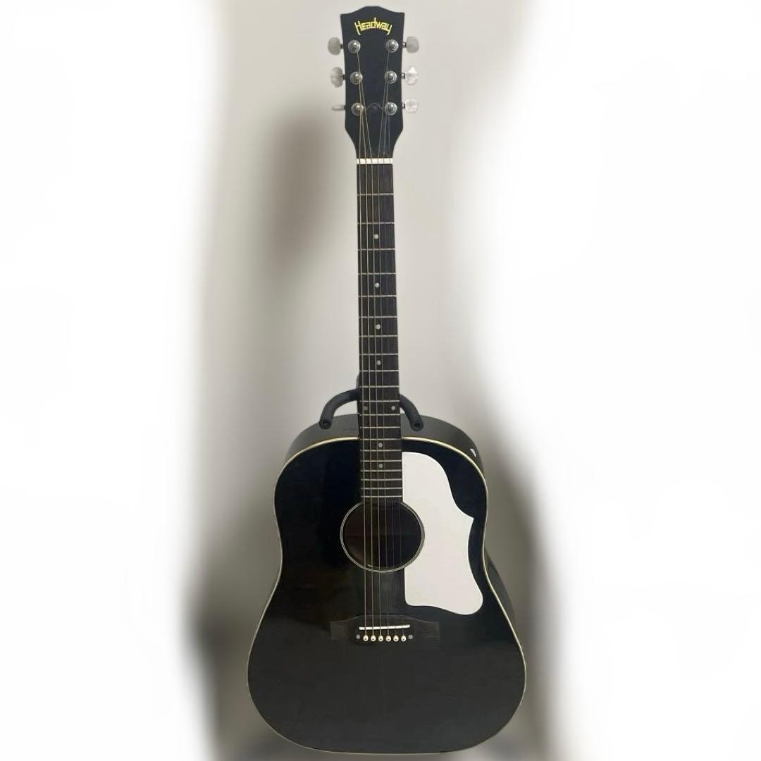 アコースティックギター 黒 Headway HCJ-50