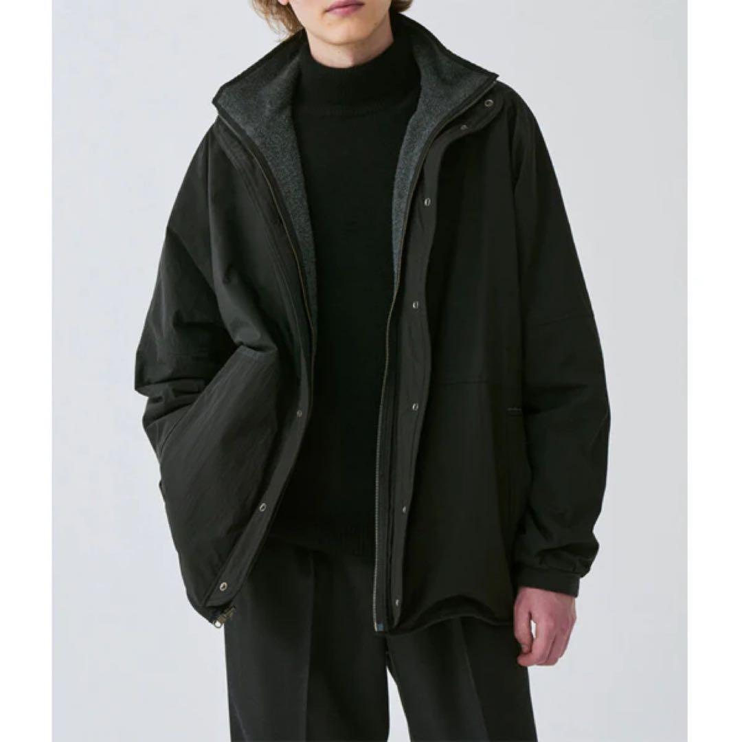 ジャケット・アウター Wool 100% Fleece Nylon Reverse Blouson