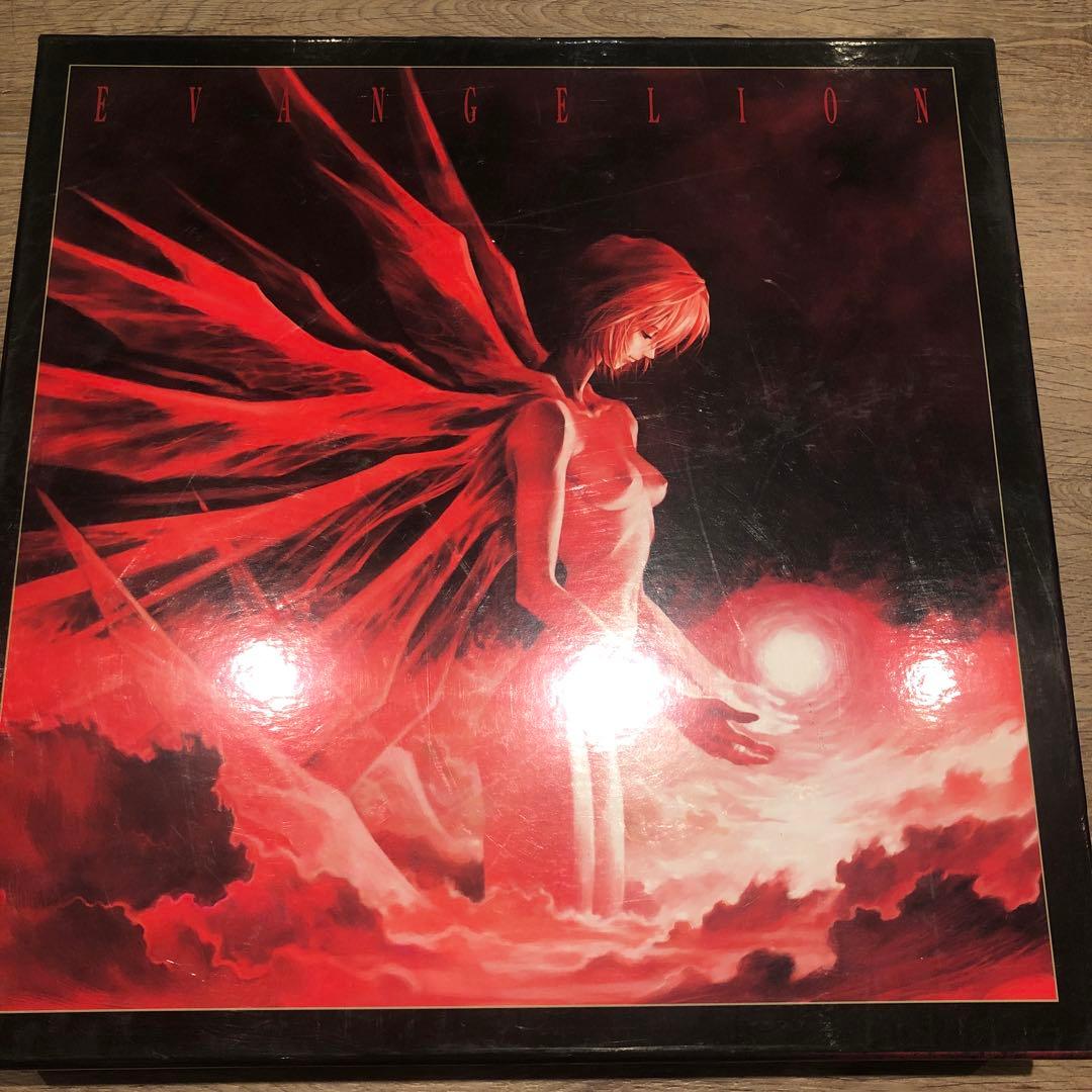 エヴァンゲリオン　LD付録　絵コンテ　フィギュア　ぬいぐるみ　初号機プラモデル レア 新世紀エヴァンゲリオン 劇場版BOX LD レコード 4枚組 絵コンテ