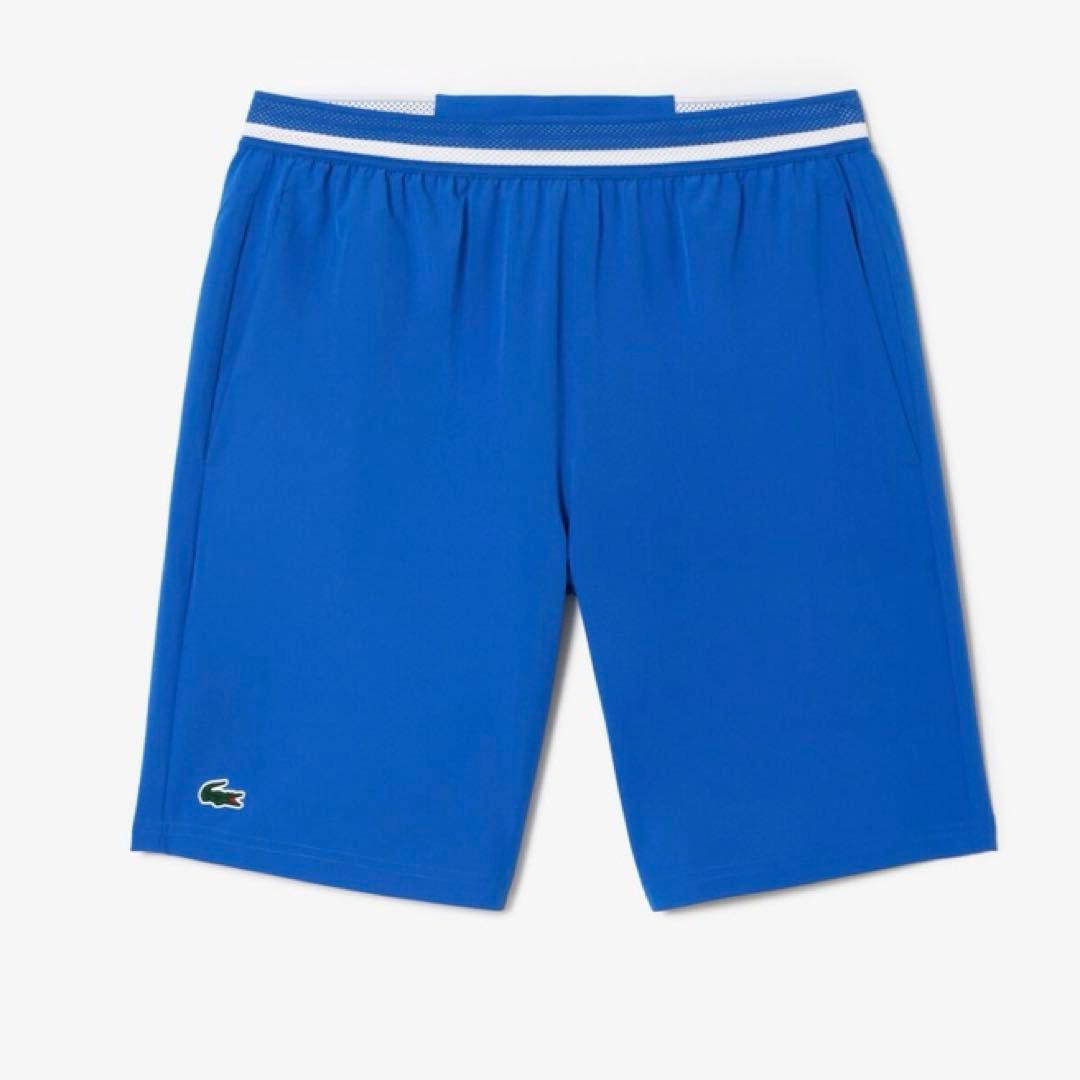 ラコステ★テニス★ジョコビッチ★ショーツ/パンツ★ブルー★4-M★新品 ラコステ LACOSTE 「ノバク・ジョコビッチ」グラデーションウェスト