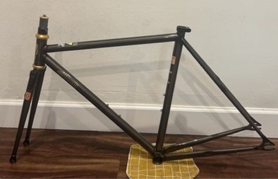 プ*読様 CINELLI MASH WORKフレーム Sサイズ　ピストバイク　フ