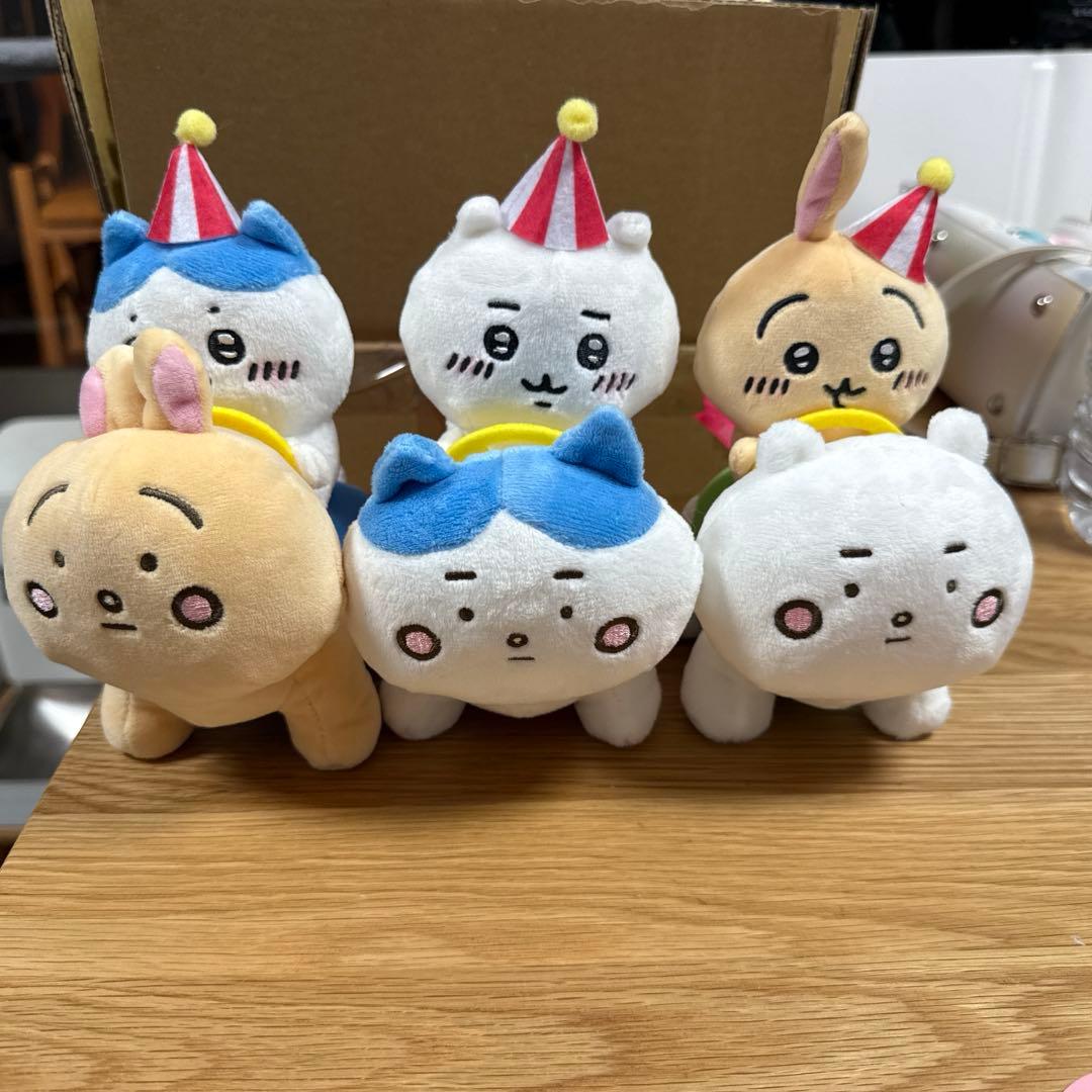 ちいかわらんど　ぴーぽぽぬいぐるみ　ちいかわ　ハチワレ　うさぎ　3体セット