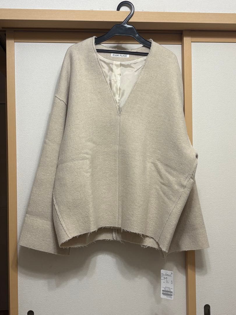 新品！plage R’IAM シルエットブラウス