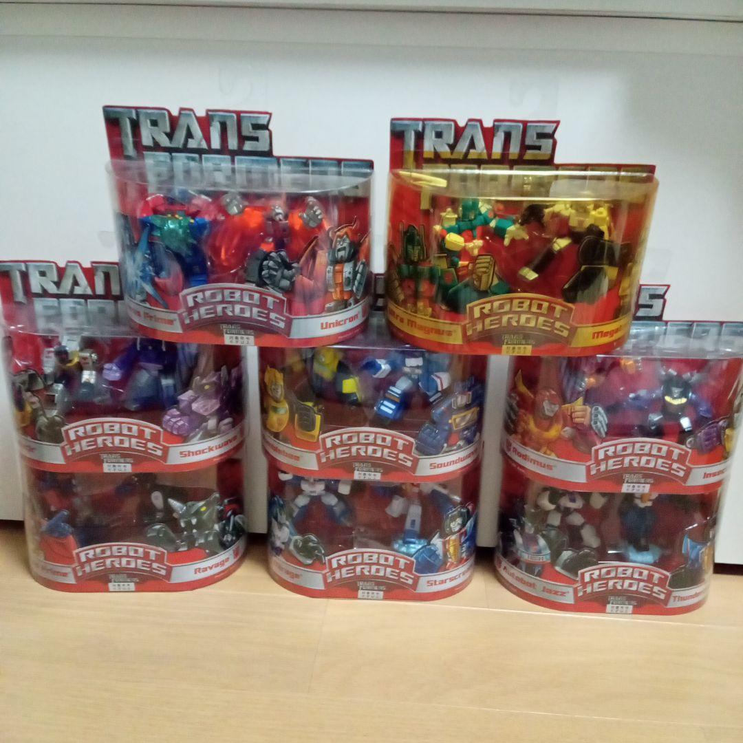 トランスフォーマー ロボットヒーローズ フィギュアセット
