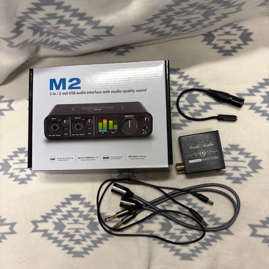 MOTU M2・Nobsound U5 バランス接続セット販売 おまけ付 71sPPKPRGeL._AC_UF894,