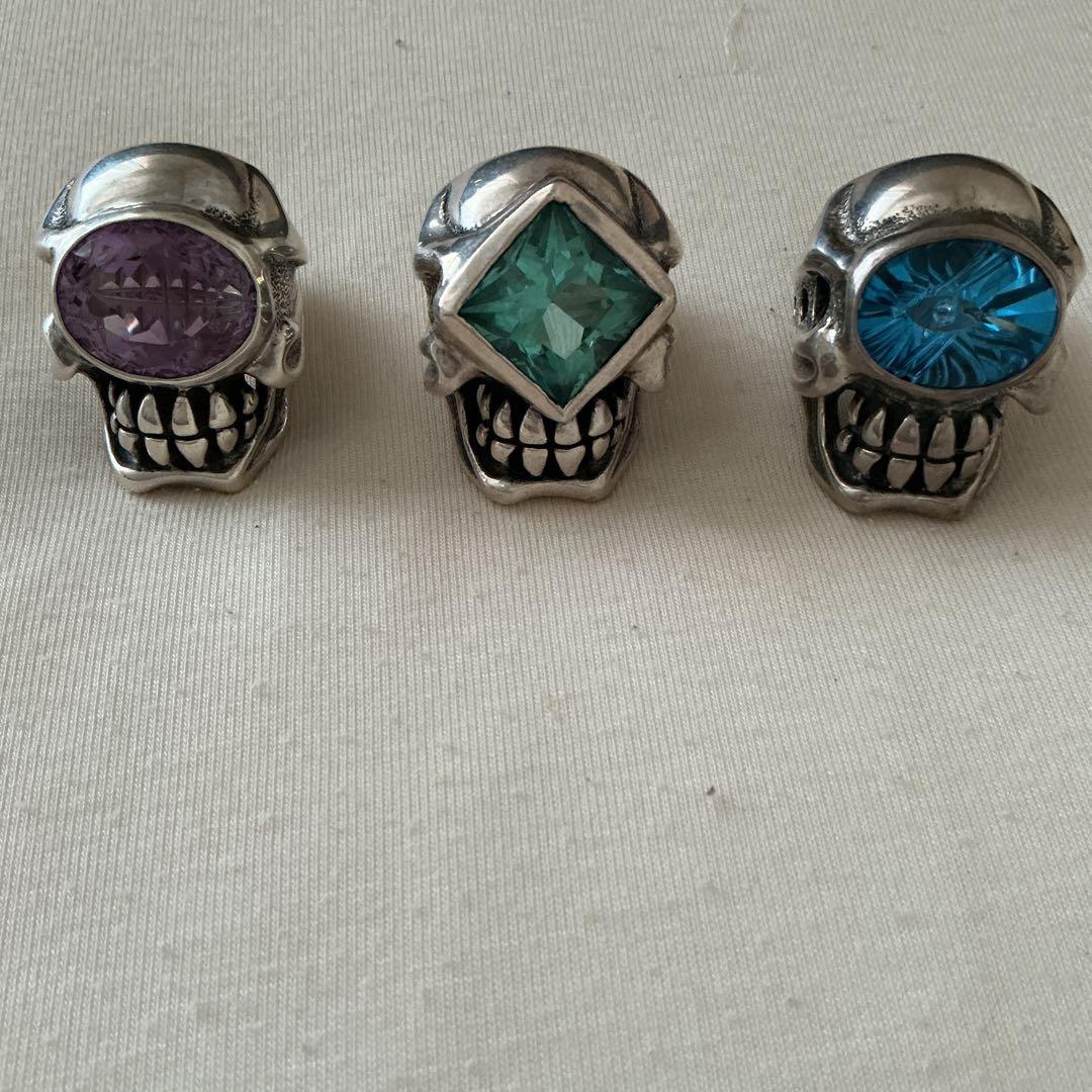 トラヴィスワーカーTRAVIS WALKER リング3点セット　ギャランティあり トラヴィスワーカー TRAVIS WALKER RGS023 Trident Ring トライデント