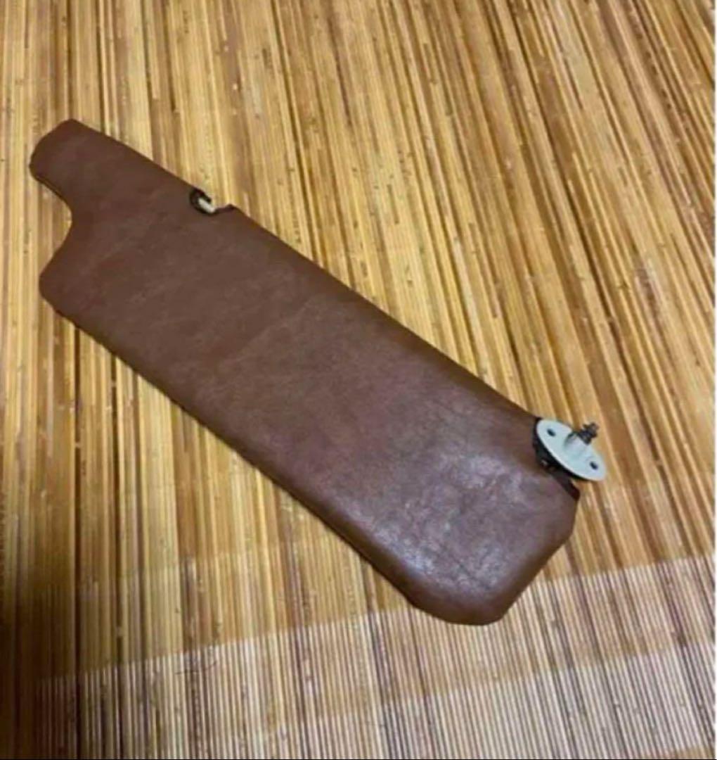 78プラド　ブラウン　サンバイザー　カバー　左右セット　ランクル70