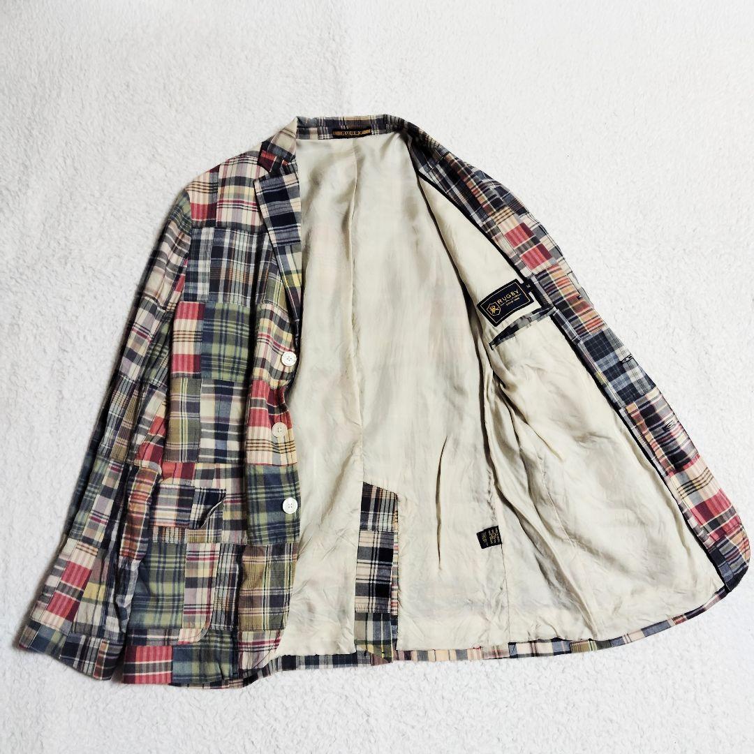 ラルフローレン　ラグビー　パッチワークジャケット　M　 RUGBY