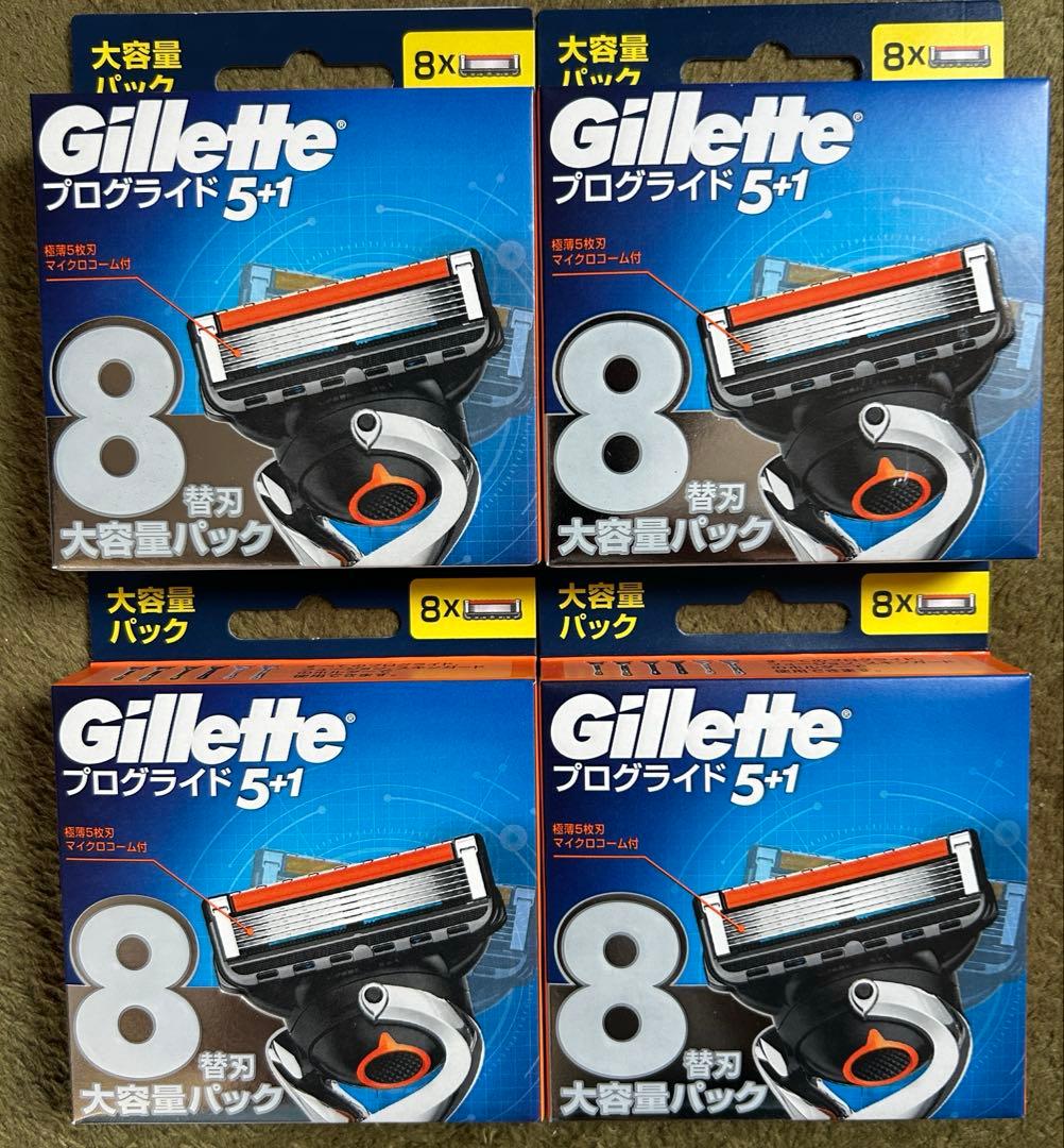 【正規品】ジレットプログライド5+1 替刃 32個