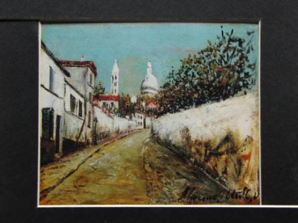 ユトリロ、アブルヴォワール通り、超希少、新品額付、状態良好