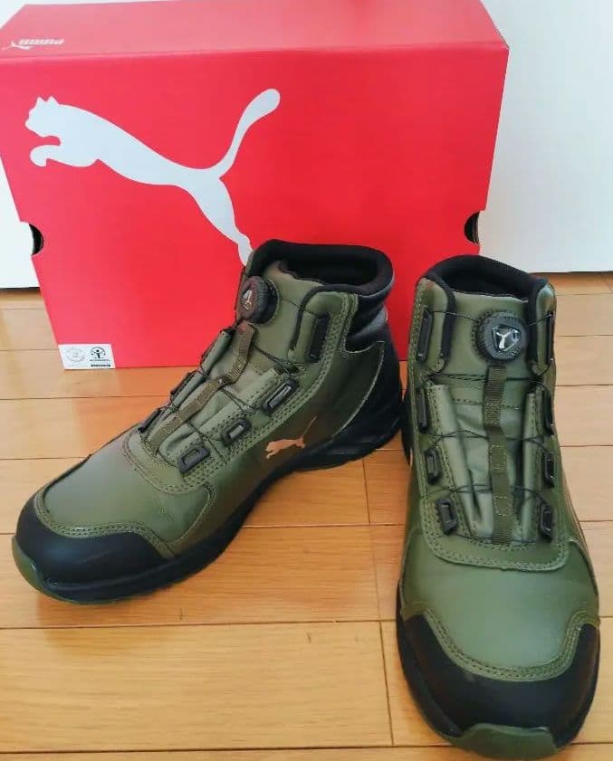 Puma オリーブグリーン 安全靴 楽天市場】【在庫有】PUMA プーマ 安全靴 ハイカット ライダー2.0