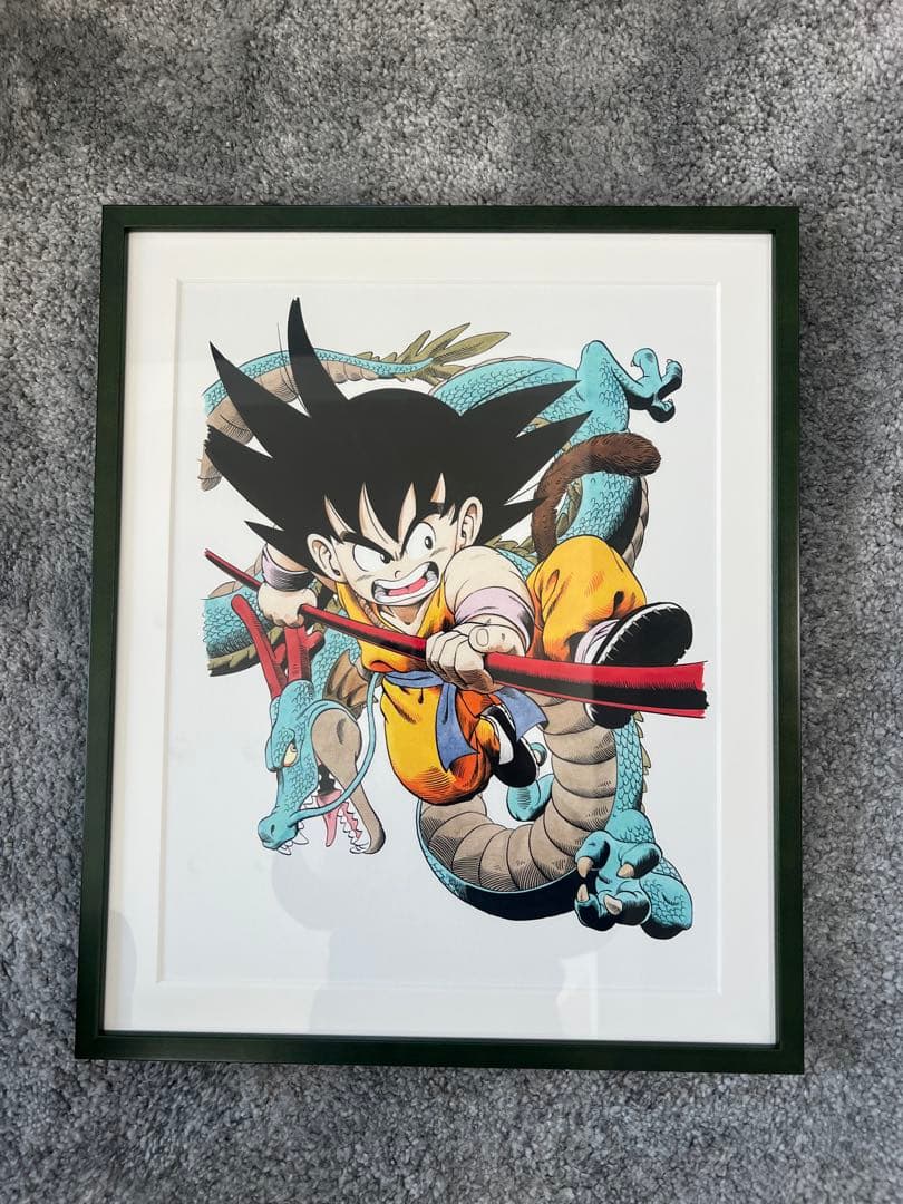 2013 ドラゴンボール　鳥山明 複製原画 DRAGON BALL ジャンプ 希少】鳥山明 先生 孫悟空 複製原画 ドラゴンボール ジャンプ カラー