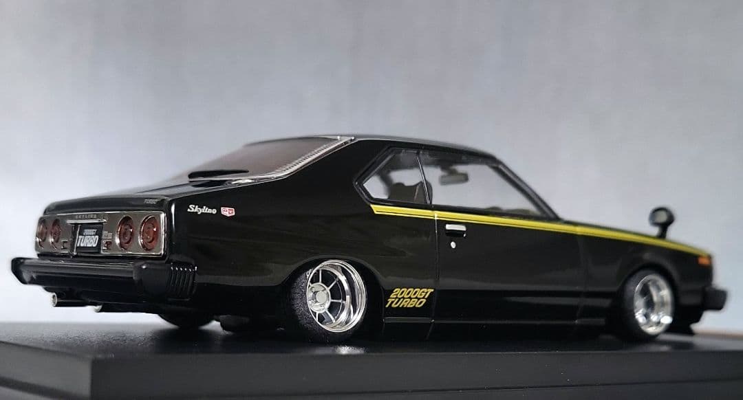 1/43　スカイライン改　ジャパン2Dr　ハヤシストリート　アルミ製　深リム