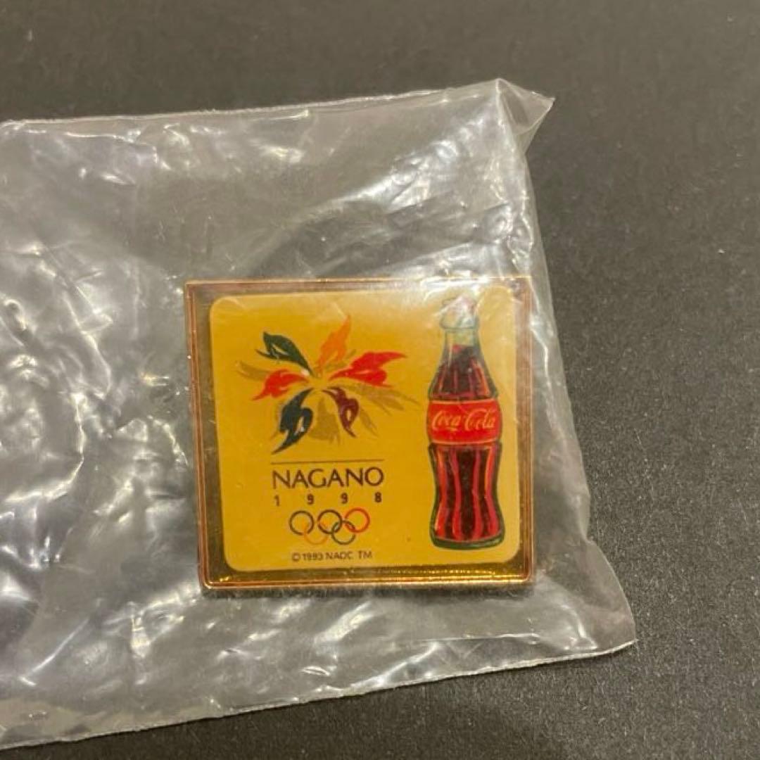 D83 長野オリンピック 記念ピンバッジ コカ・コーラ 5点セット - メルカリ