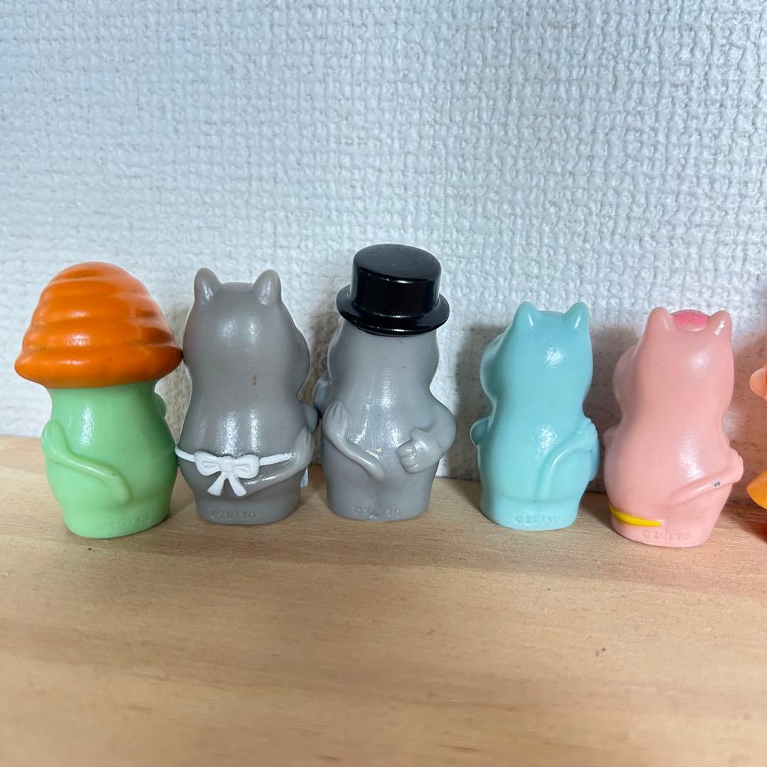 ムーミン☆指人形☆全8種☆ムーミン谷の仲間たち☆ズイヨー☆当時物