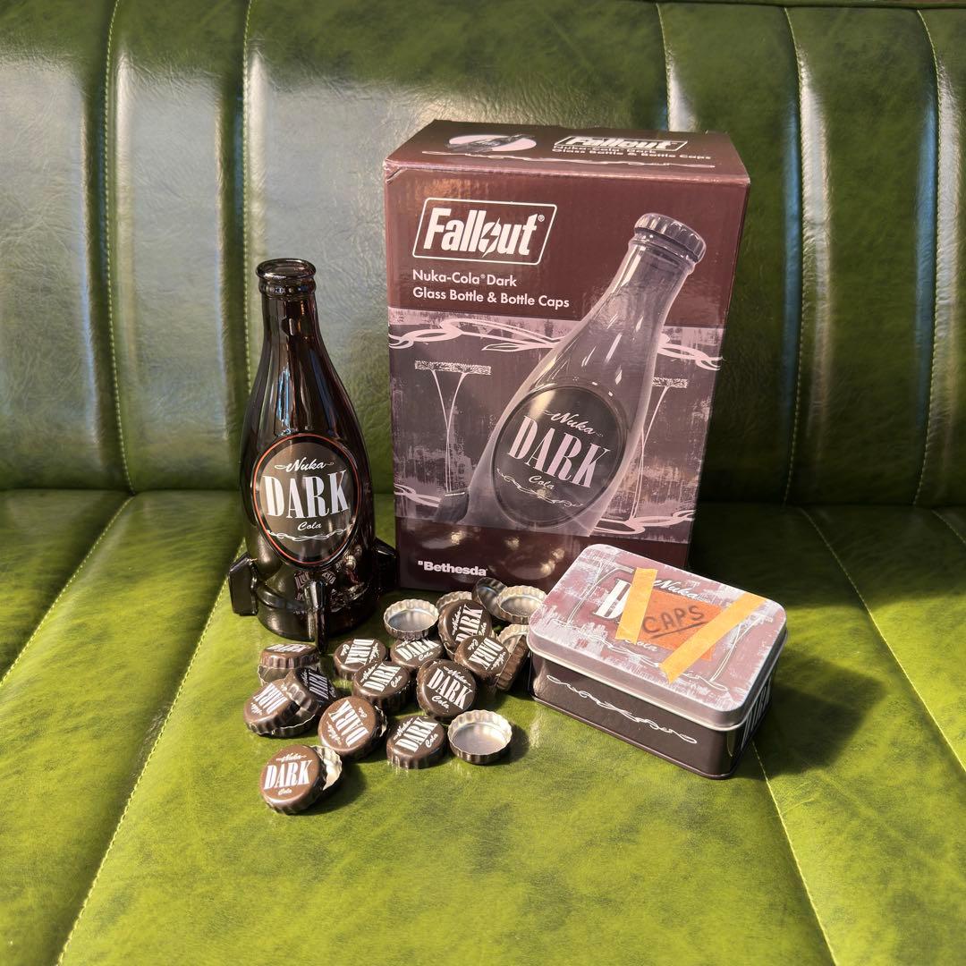 【Fallout】 ヌカ•コーラ•ダーク ボトル / キャップ缶