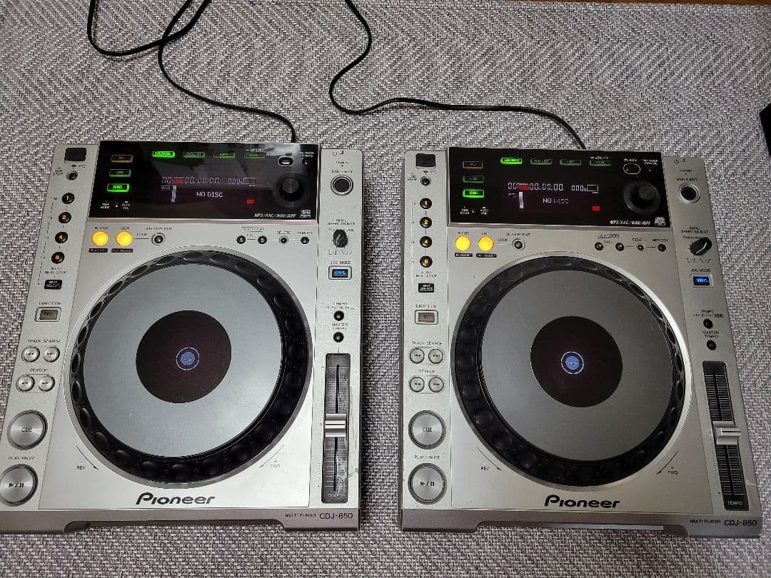 Pioneer CDJ850 2台セット