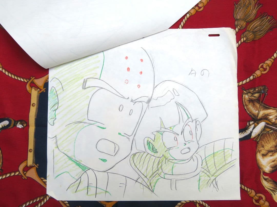 令*箱様 ドラゴンボール セル画 原画 悟飯 クリリン 当時品