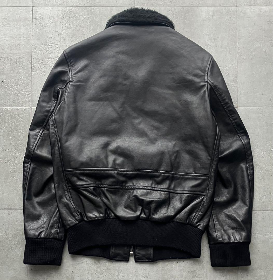 12SS Supreme×Schott A2 フライトジャケット レザー - メルカリ