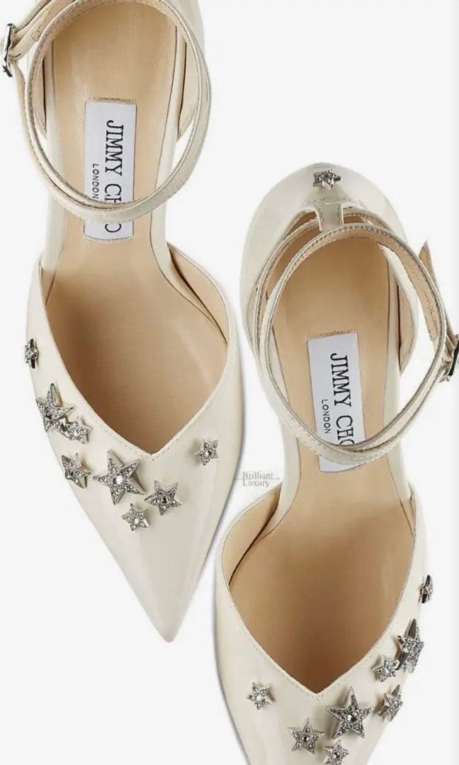 Jimmy Choo パテントレザー D'Orsayパンプス