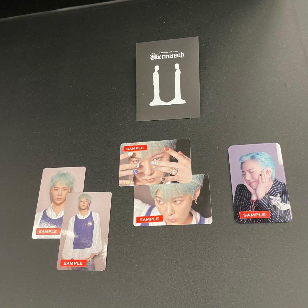 G-DRAGON Ubermensch 展示会ポスト カード フォトカード - メルカリ