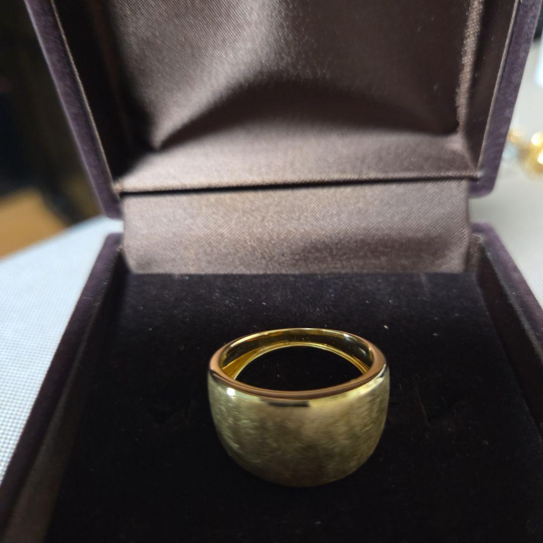 GSTV イタリアンジュエリーK18YGリング総量4g ミリオリーニ ♯21