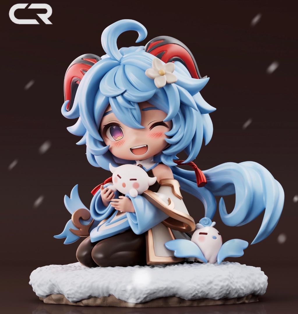 原神 甘雨 ガレージキット 塗装済み完成品 フィギュア スタチュー