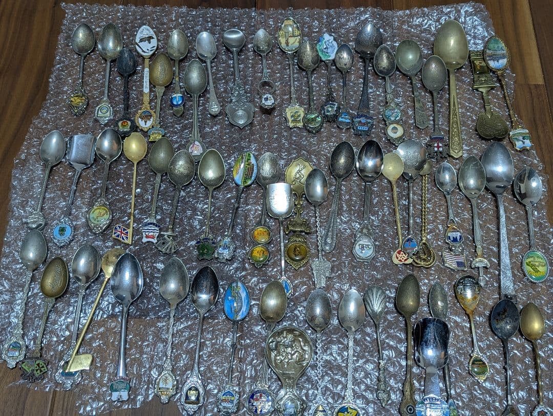 【JAM】記念スプーンコレクション 大量　アンティーク　スーベニア