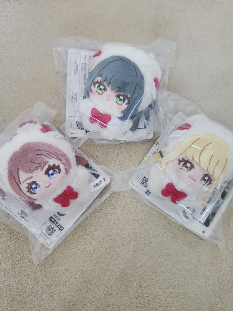 学マス 一番くじ きららいずマスコット 花海咲季 月村手毬 藤田ことね