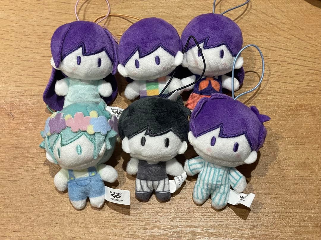 OMORI おともだちといっしょぬいぐるみ-ヘッドスペース-　6種セット