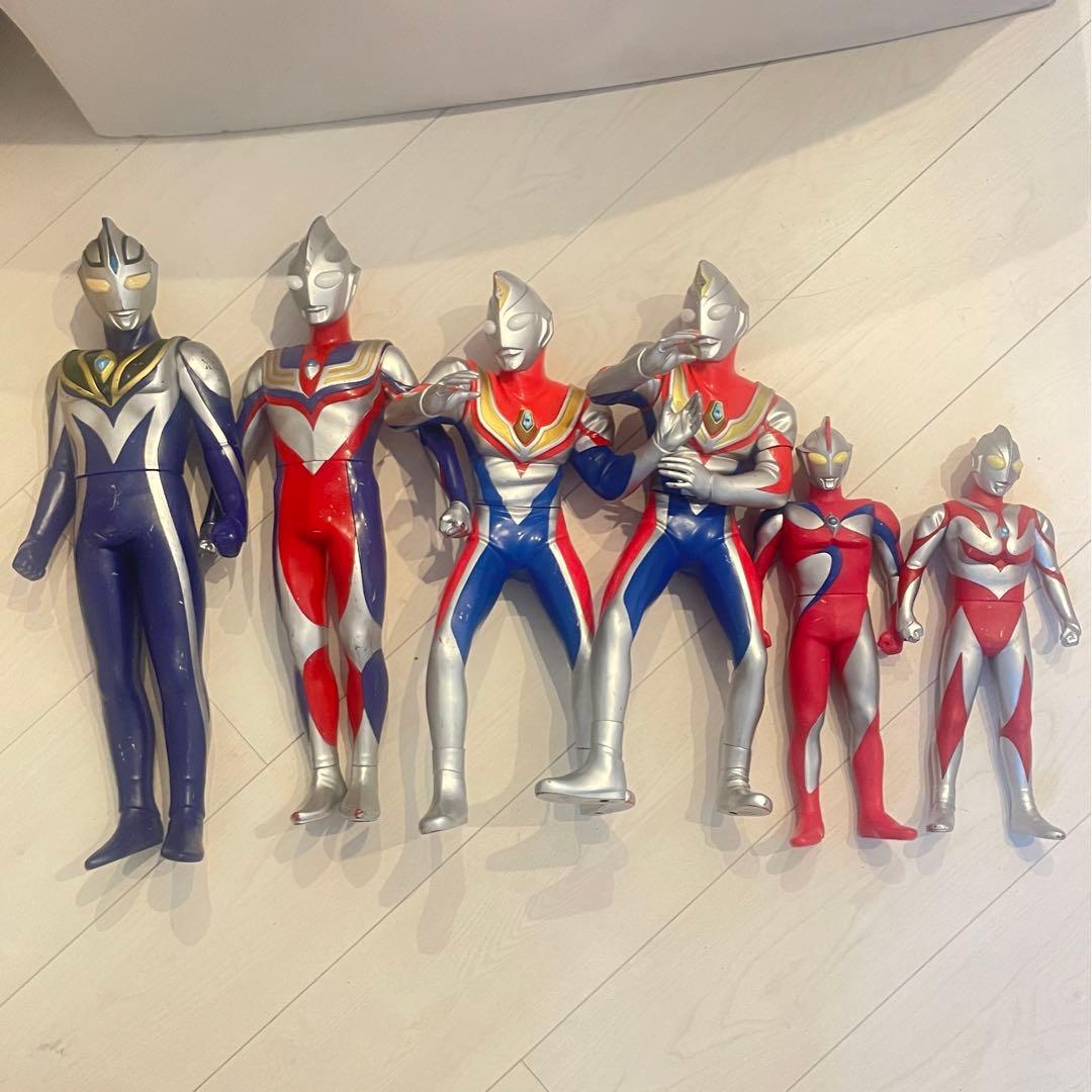 ウルトラマンソフビ 特大 ビッグ まとめ売り 6体