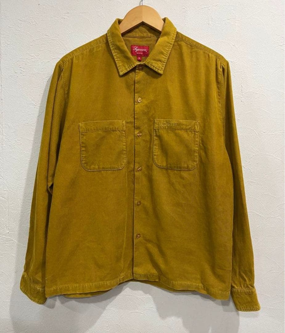 Supreme コーデュロイシャツ　SIZE M