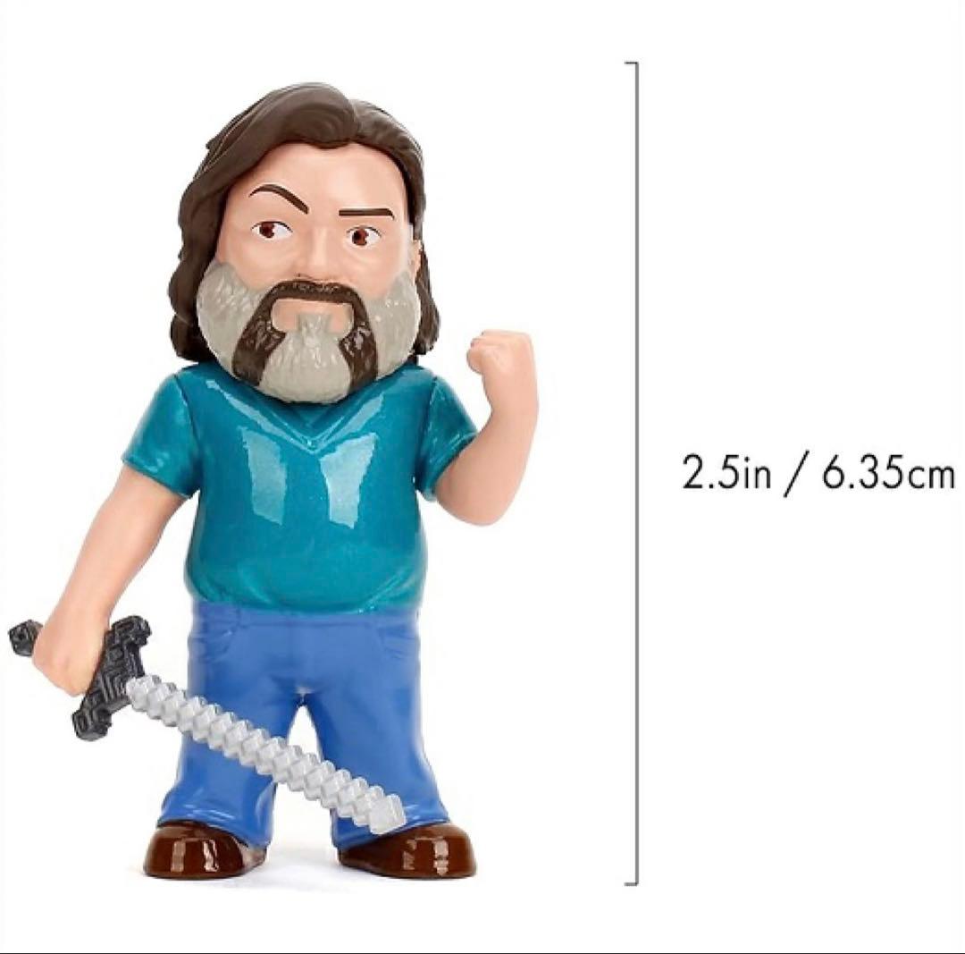 新品未開封 マインクラフト ムービー ダイキャスト フィギュア セット