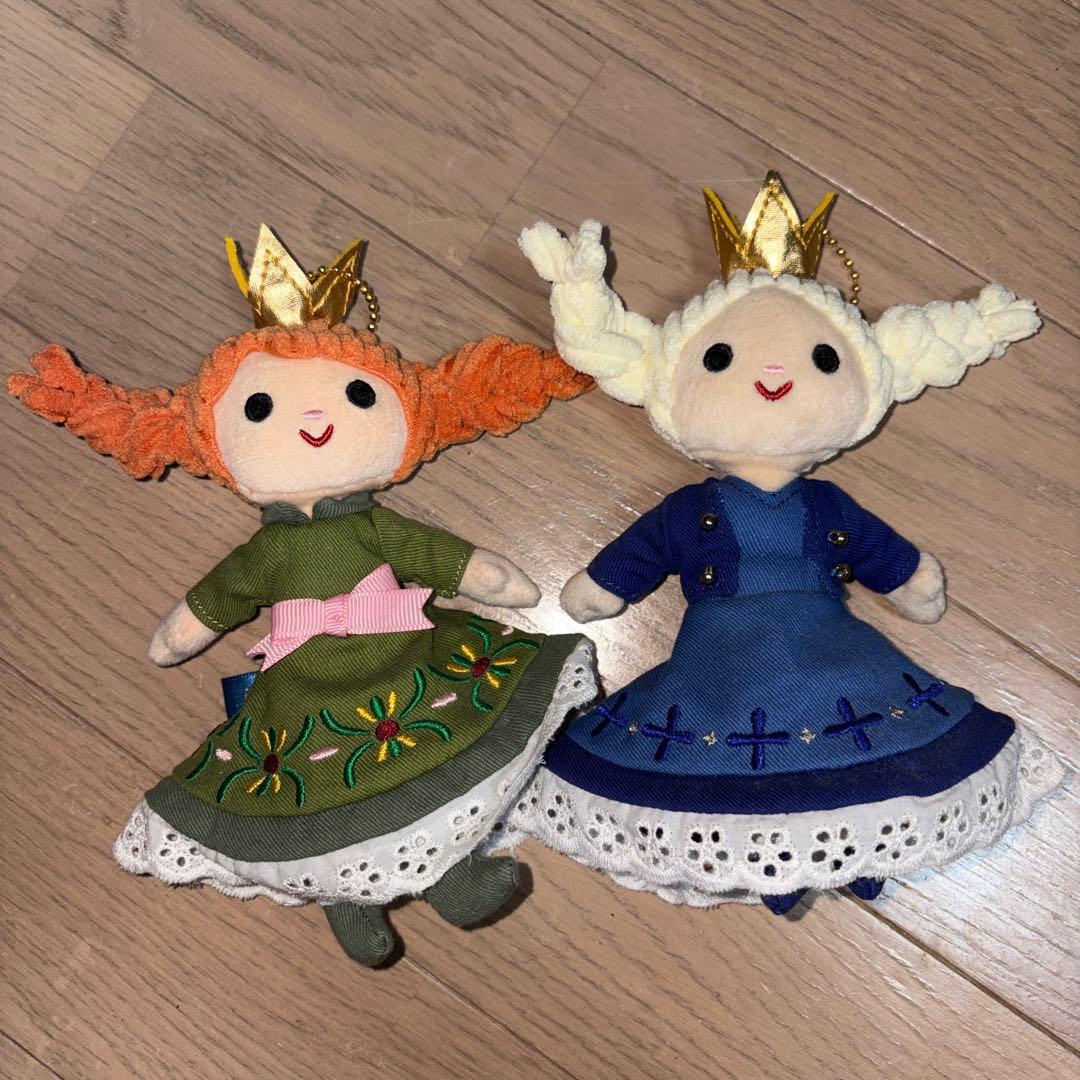 ファンタジースプリングス ディズニー ぬいぐるみ チャーム アナ雪