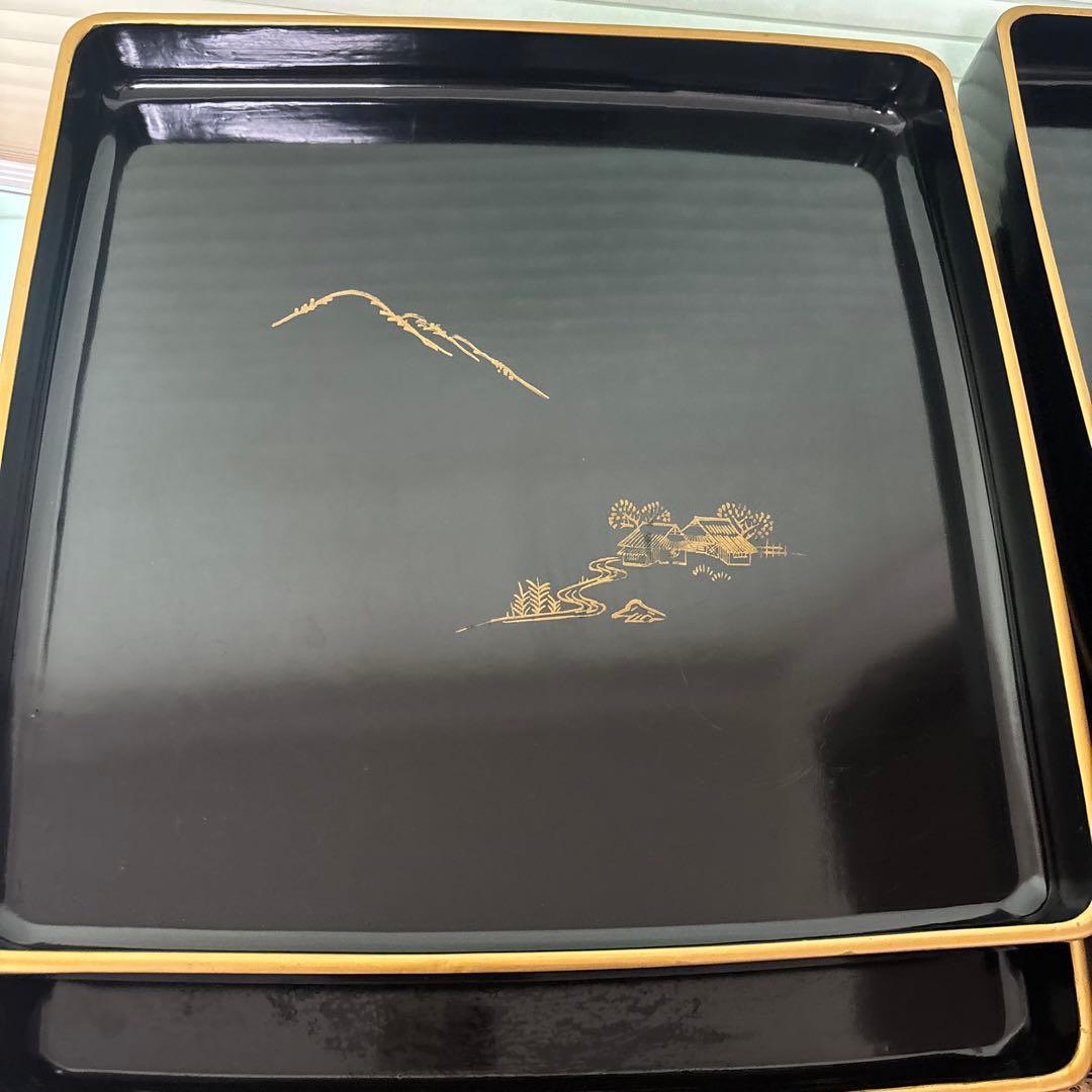 懐石盆 御会席膳4枚セット - メルカリ