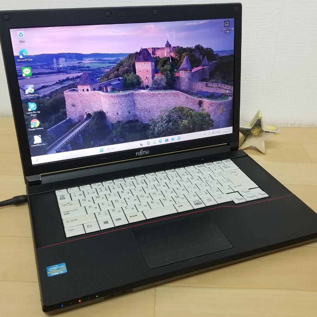 期間限定 新品SSD Win11 i5搭載 ノートPC 富士通 (B1720)