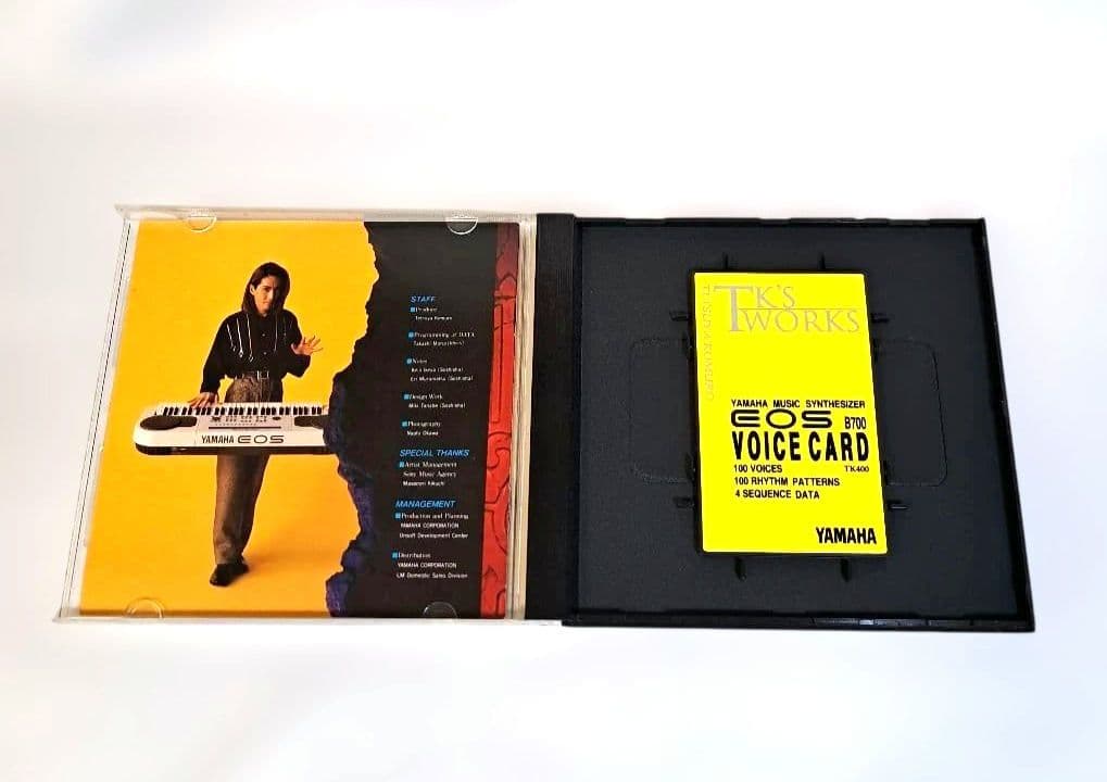 YAMAHA EOS B700 ボイスカード TK's WORKS 小室哲哉 - メルカリ