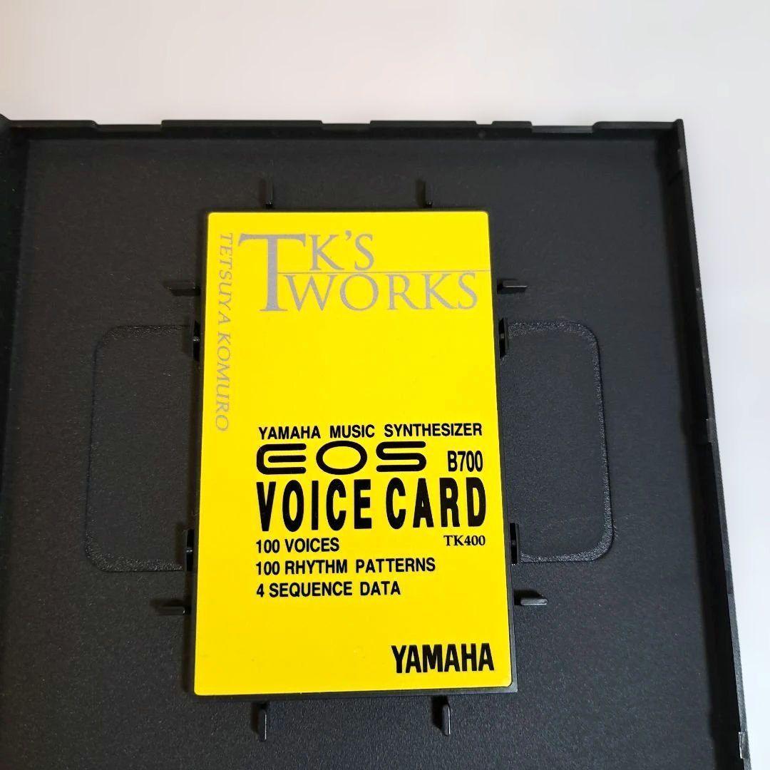 YAMAHA EOS B700 ボイスカード TK's WORKS 小室哲哉 - メルカリ