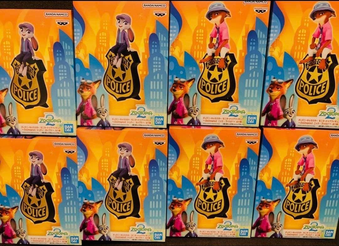 33 ズートピア　フィギュア　ジュディ　ニック　まとめ