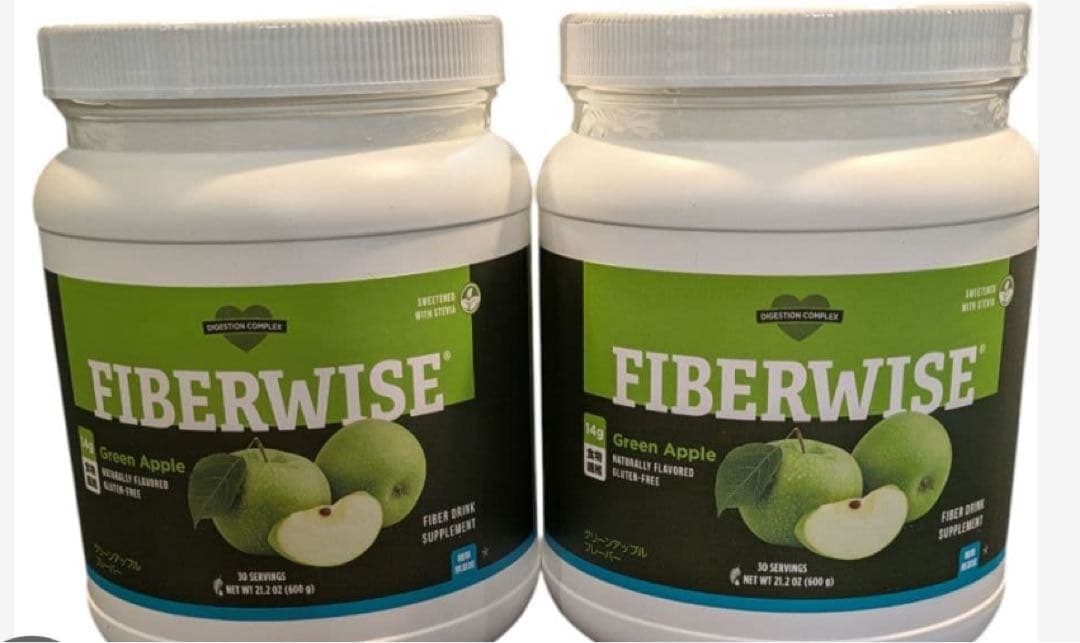 FIBERWISE グリーンアップル 600g2個セット